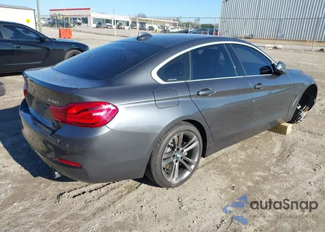 2019 BMW 440I Gran Coupe z USA, uszkodzony, nr VIN WBA4J5C5XKBM65568